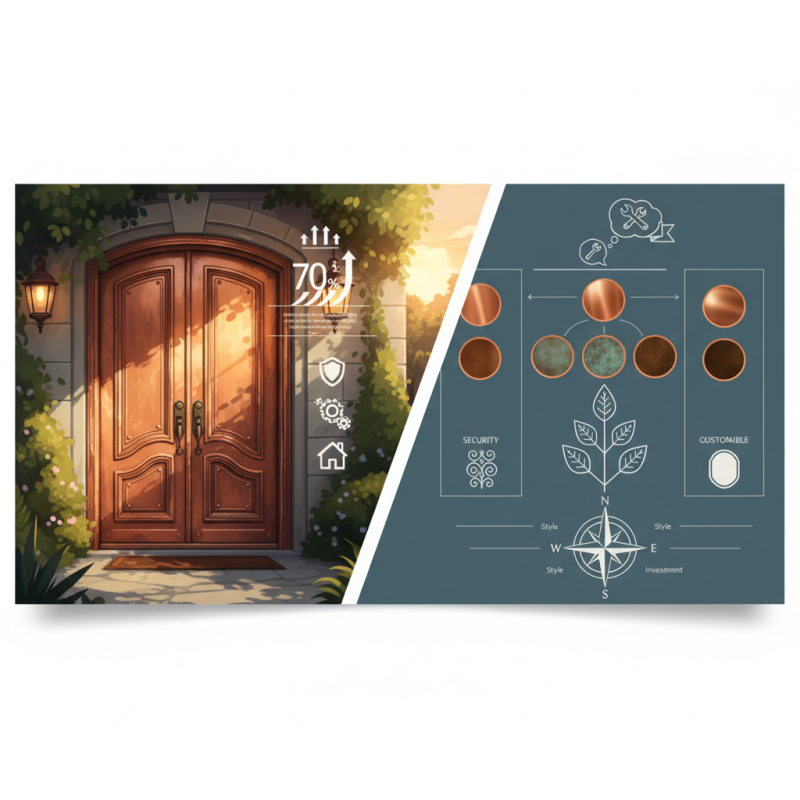 2025 Guide: How to Choose the Perfect Entrance Copper Door for Your Home
