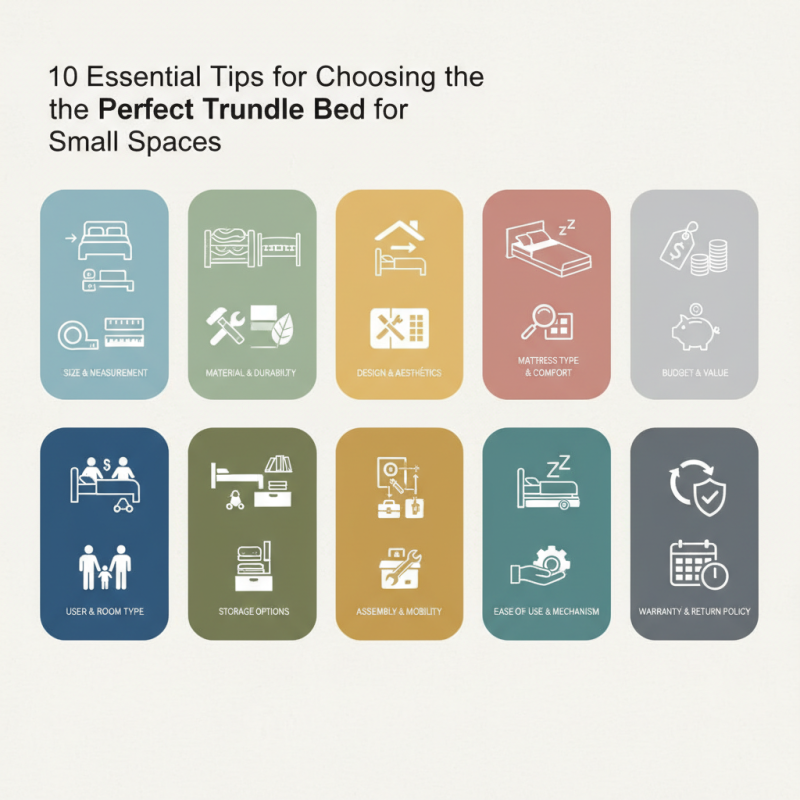 10 Essential Tips for Choosing the Perfect Trundle Bed for Small Spaces