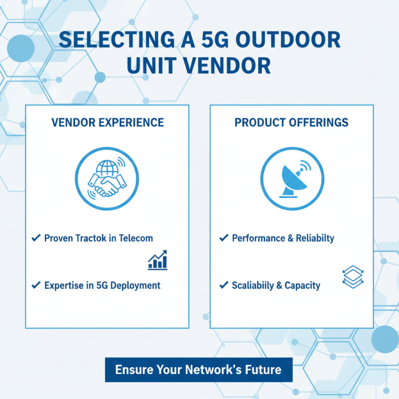 What is the Process to Order a 5G Outdoor Unit for Your Network Needs