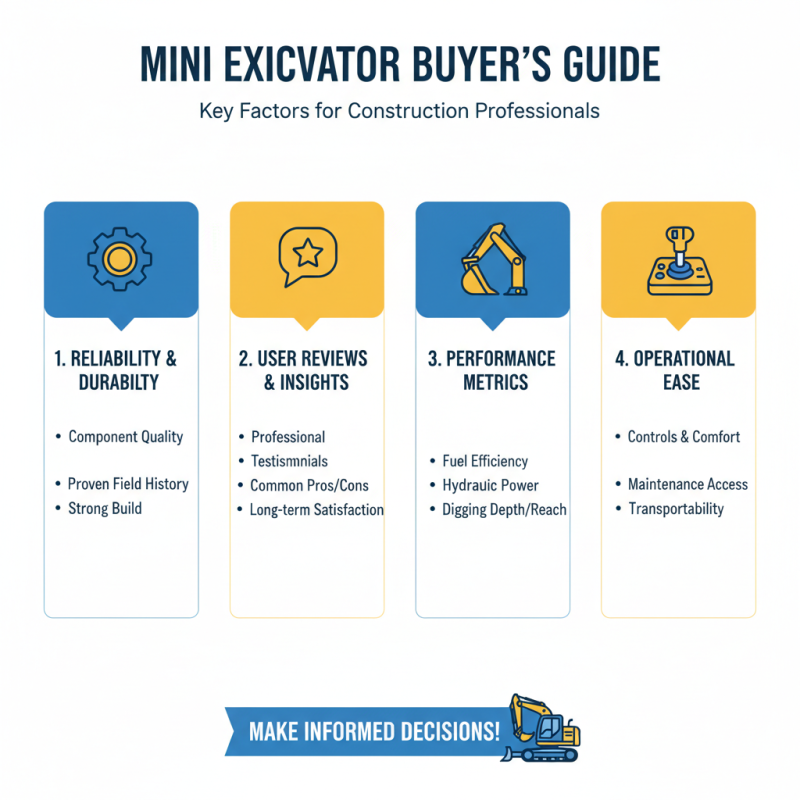 2025 How to Choose the Best Mini Excavator for Your Construction Needs