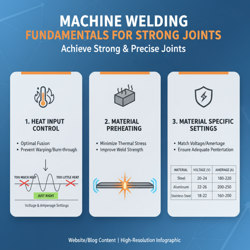 How to Master Machine Welding Techniques for Perfect Joints