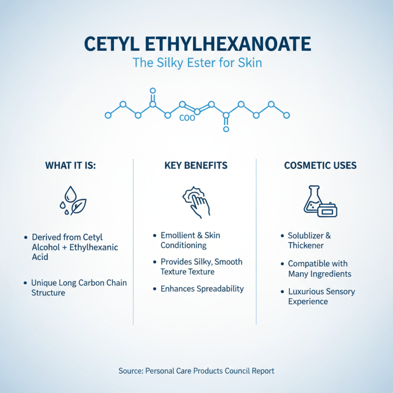 How to Use Cetyl Ethylhexanoate for Skincare and Cosmetic Formulations