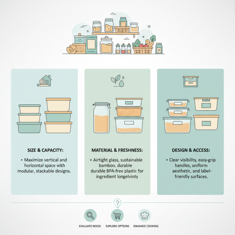 2025 Guide: How to Choose the Best Pantry Storage Boxes for Your Home