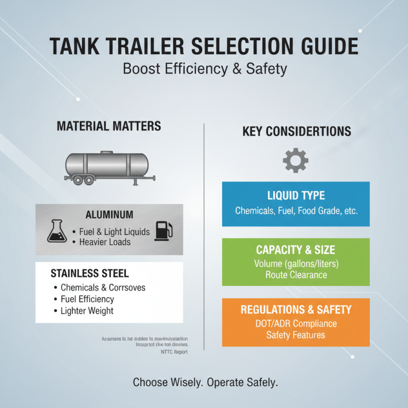 Top 10 Tank Trailer Features You Need to Know for Your Business