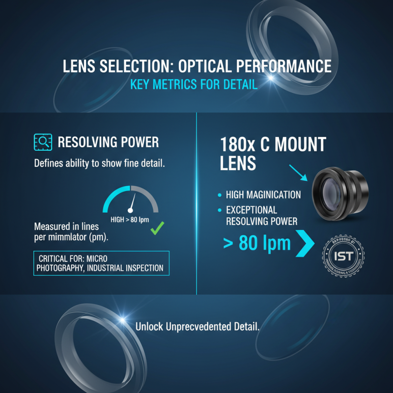 Why Choose a 180x C Mount Lens for Your Photography Needs