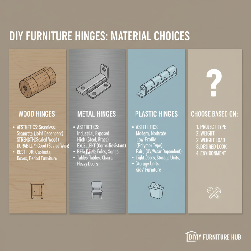 2025 How to Choose the Right Furniture Hinge for Your DIY Projects