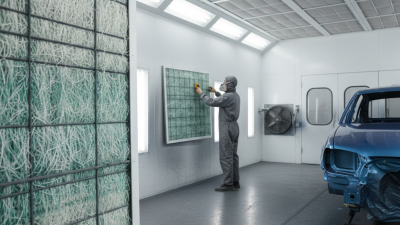 How to Choose the Right Paint Booth Fiberglass Filter for Maximum Efficiency