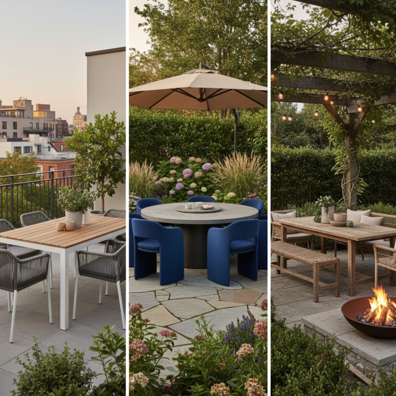 2025 Top Outdoor Dining Set Trends: Stylish Options for Every Space