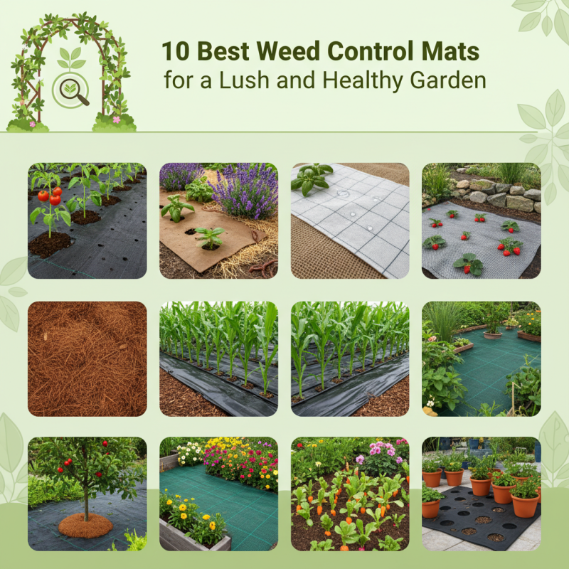 10 Best Weed Control Mats for a Lush and Healthy Garden