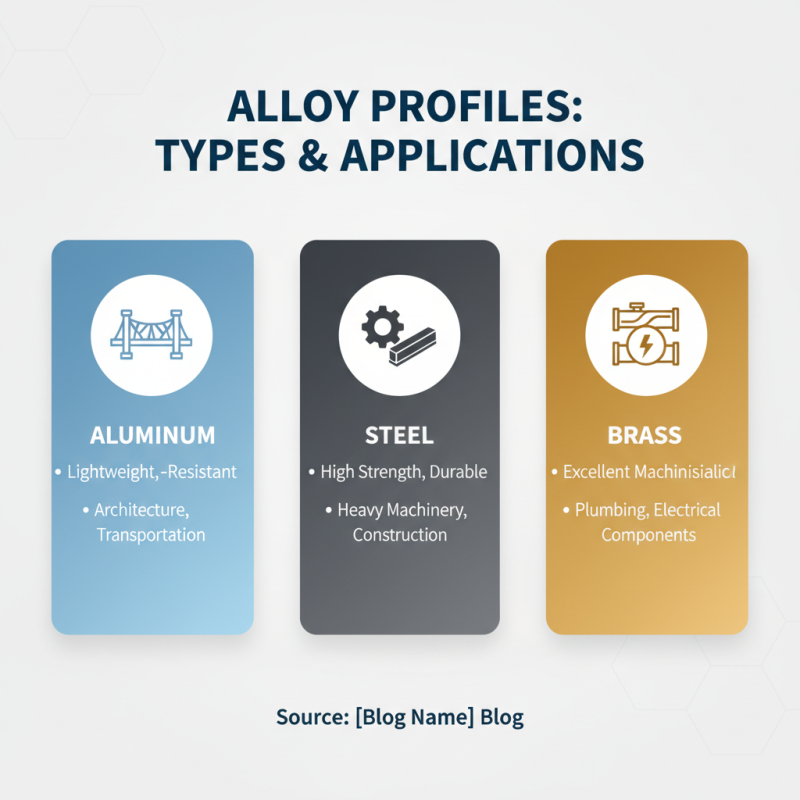 Ultimate Guide to Alloy Profiles Tips for Choosing the Right Types and Uses