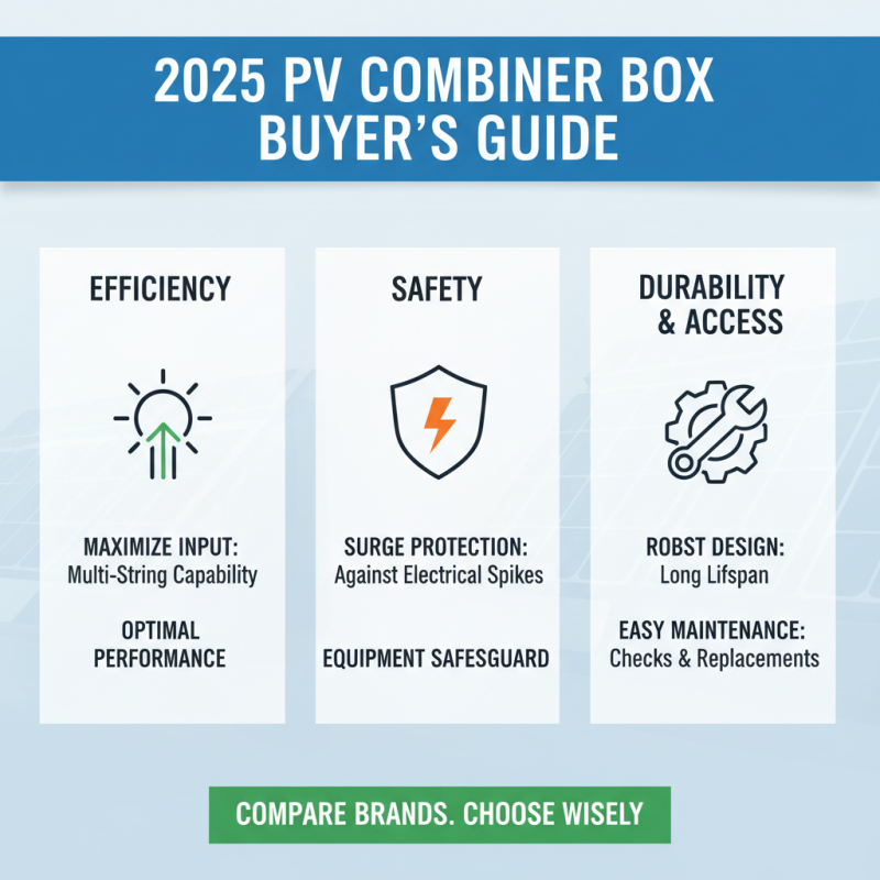 2025 Top PV Combiner Box Features: What to Know Before You Buy