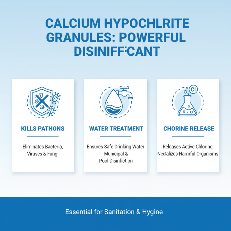 Top 10 Calcium Hypochlorite Granular Uses Benefits and Safety Tips