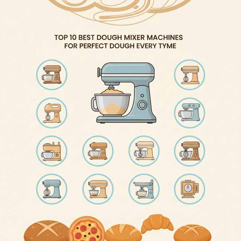Top 10 Best Dough Mixer Machines for Perfect Dough Every Time
