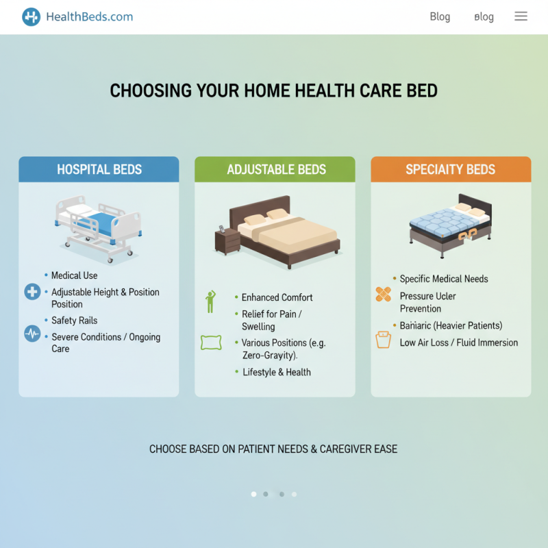 How to Choose the Best Home Health Care Beds for Your Needs