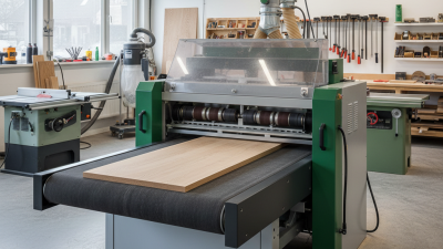 How to Choose the Best Wide Belt Sanding Machine for Your Workshop