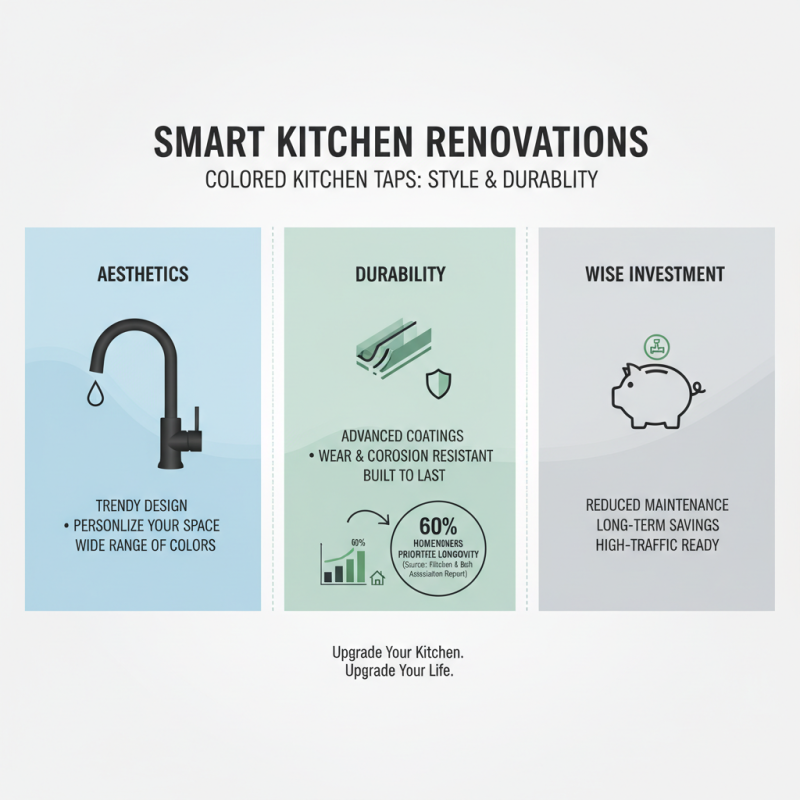 Why Choose Coloured Kitchen Taps for Your Home Renovation?