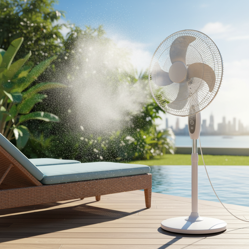 Best Fan With Spray Mist for Ultimate Cooling Experience This Summer