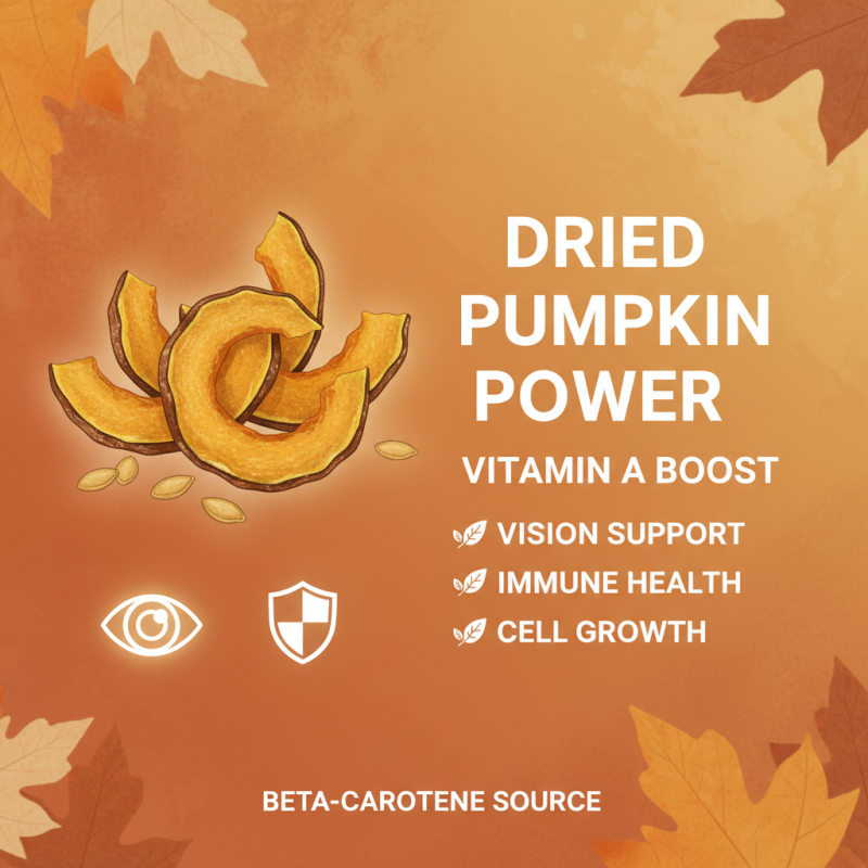 Health Benefits of Dried Pumpkin Slices: Nutrition Facts & Recipes