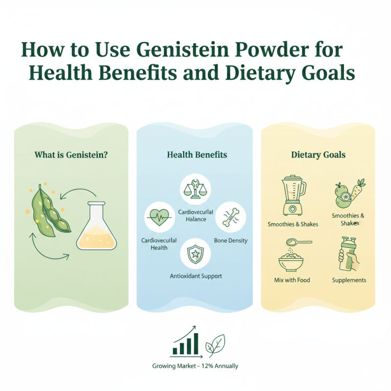 How to Use Genistein Powder for Health Benefits and Dietary Goals