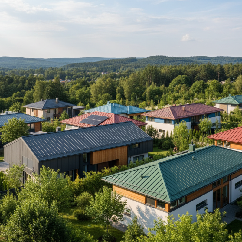 Top 10 Benefits of Colored Sheet Metal Roofing for Your Home Improvement