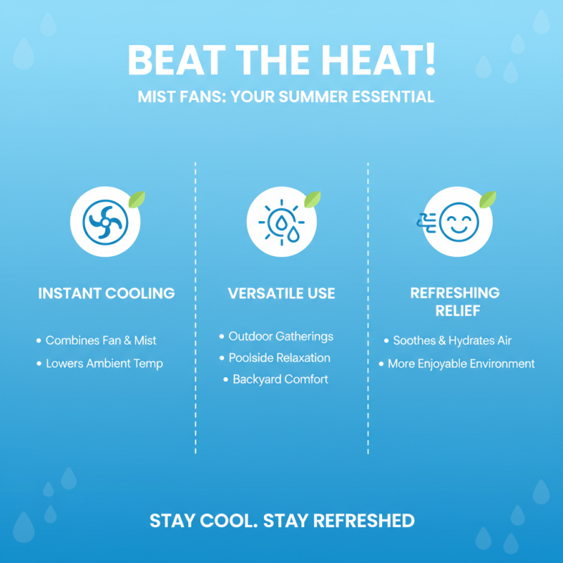 Best Fan With Spray Mist for Ultimate Cooling Experience This Summer
