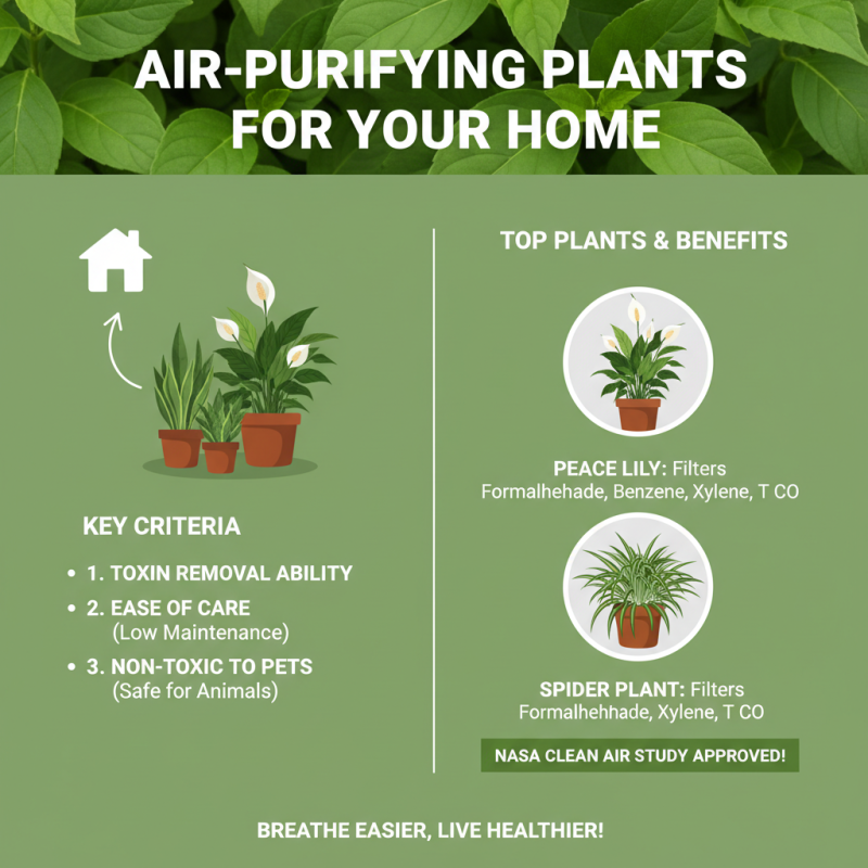 Top 10 Plants for Effective Air Purification in Your Home