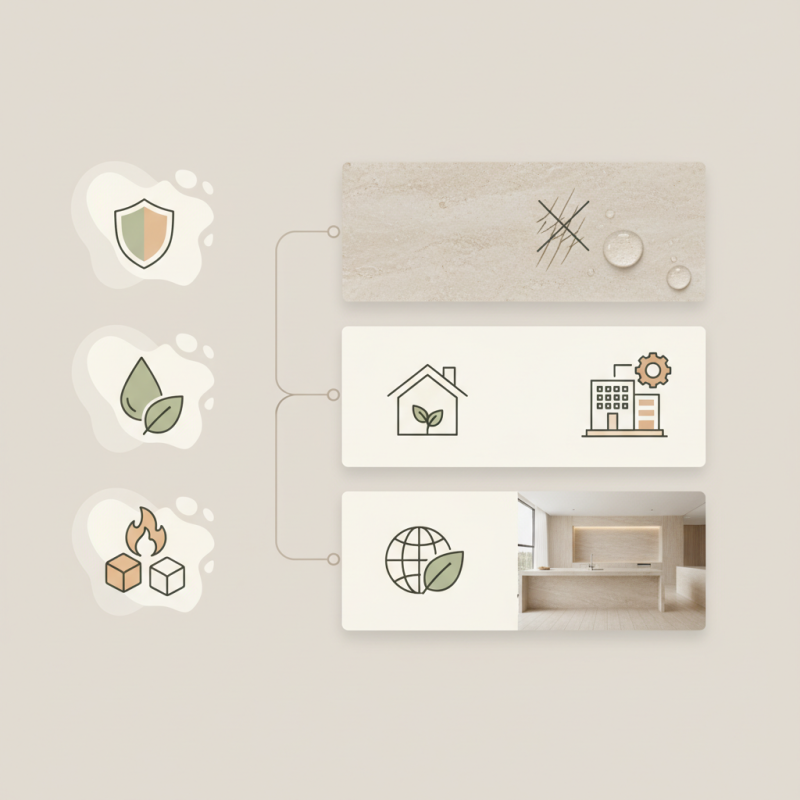 Top Benefits and Uses of Beige Sintered Stone for Modern Interiors