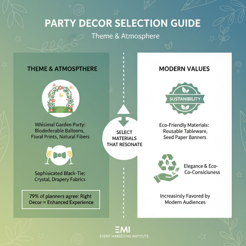How to Choose Perfect Party Decorations for Any Occasion