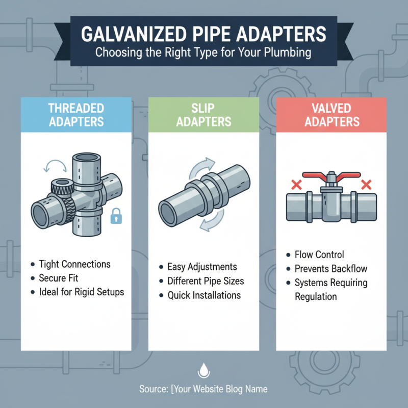 How to Choose the Right Galvanized Pipe Adapter for Your Plumbing Needs