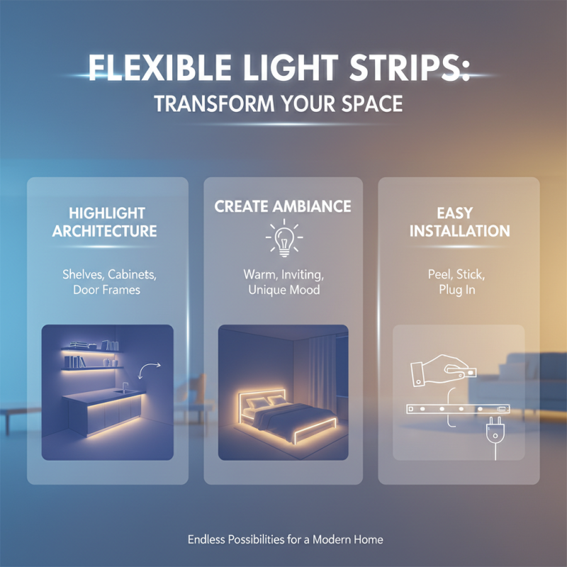 2025 How to Use Flexible Light Strips for Home Decor and Lighting Ideas