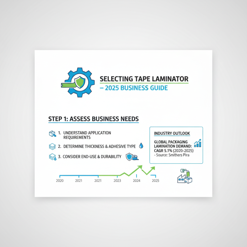 How to Choose the Best Tape Laminator for Your Business Needs in 2025