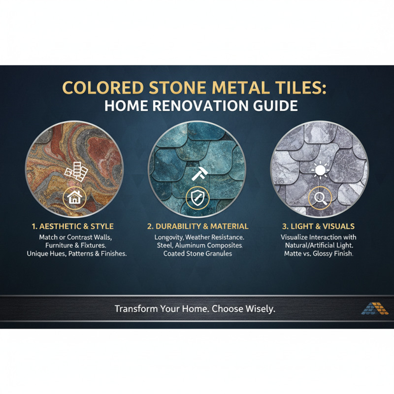 How to Choose the Best Colored Stone Metal Tile for Your Home Renovation