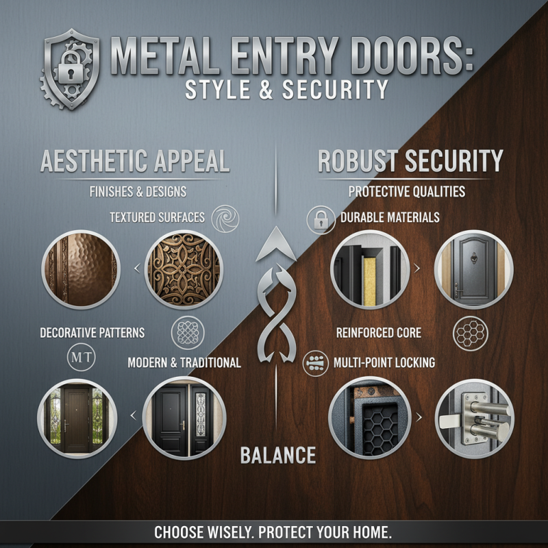 How to Choose the Best Metal Entry Doors for Your Home Security and Style