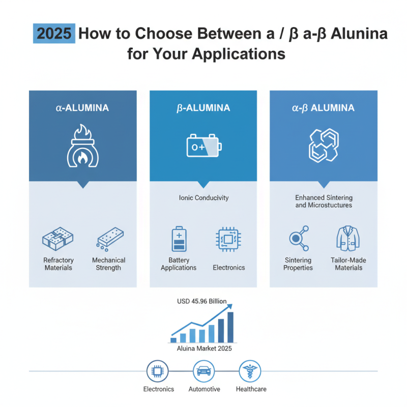 2025 How to Choose Between a / β / a-β Alumina for Your Applications