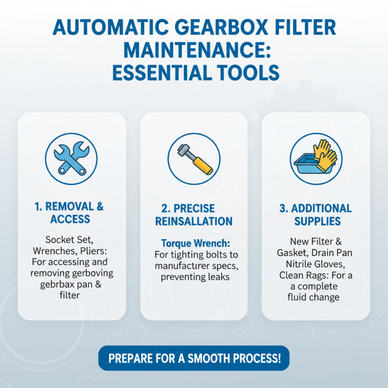 How to Maintain Your Automatic Gearbox Filter for Optimal Performance
