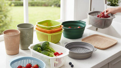 10 Essential Tips for Choosing the Perfect Plastic Drain Basket for Your Kitchen
