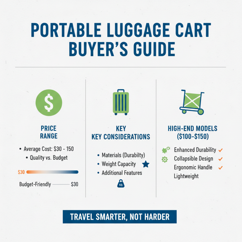 How to Choose the Best Portable Luggage Cart for Your Travels