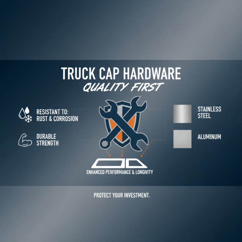 Essential Truck Cap Parts You Need for Optimal Performance and Durability