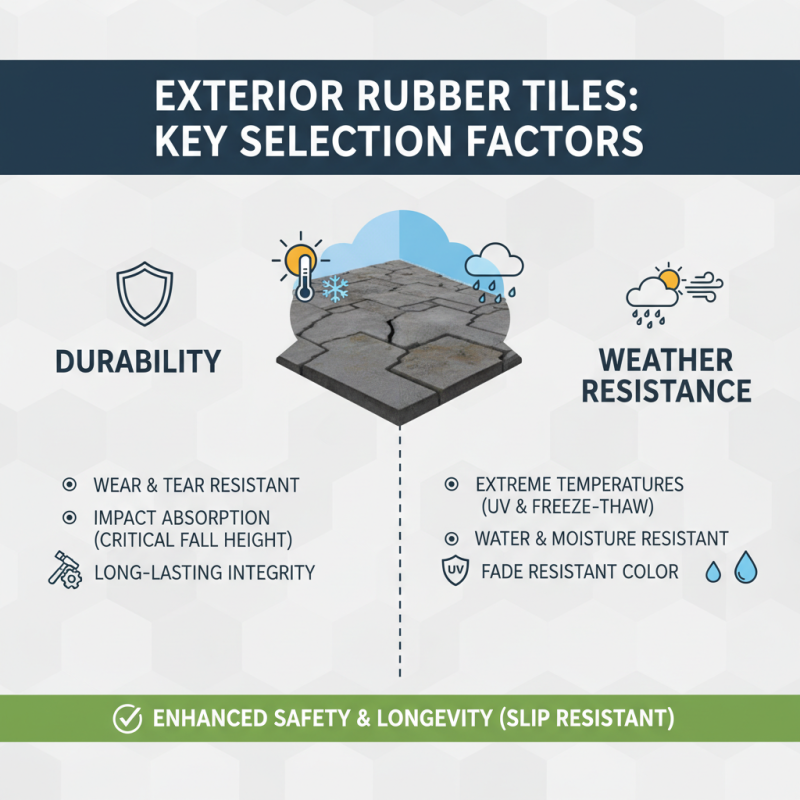How to Choose the Best Exterior Rubber Tiles for Your Outdoor Space