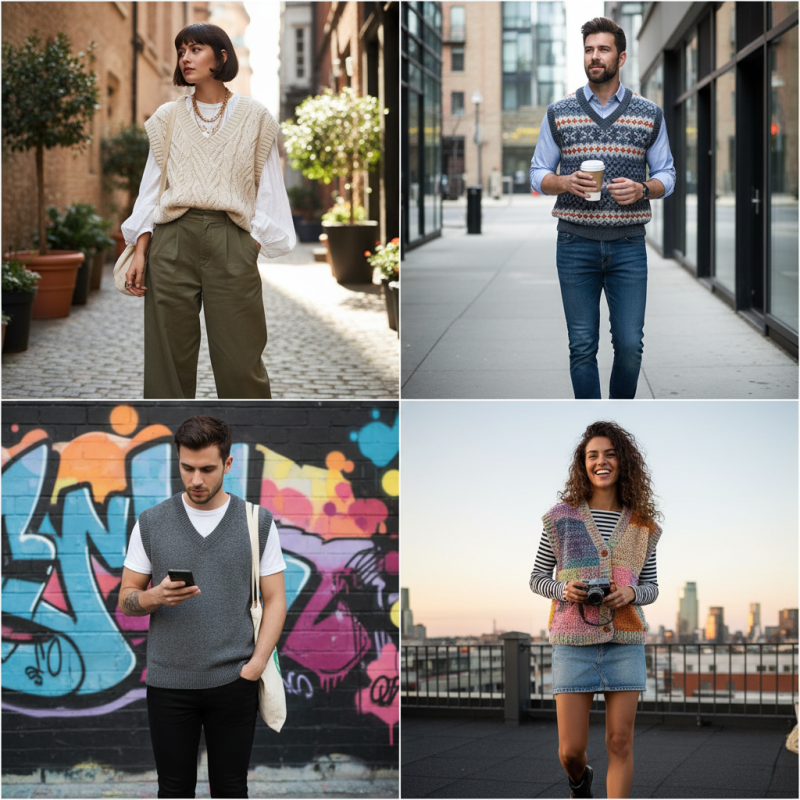 Top Trends in Knitted Vests for 2023 How to Style and Wear Them