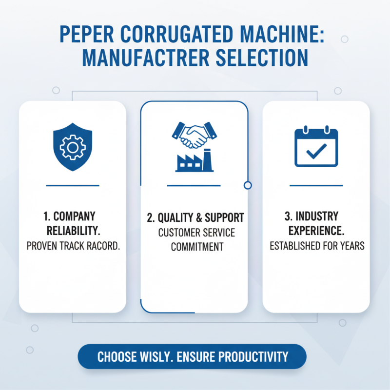 How to Choose the Best Peper Corrugted Machine for Your Production Needs