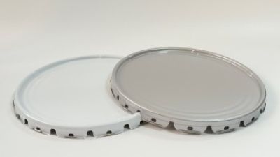Curled Flap Pail Lug Lid