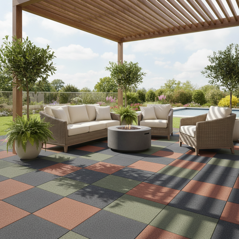 How to Choose the Best Exterior Rubber Tiles for Your Outdoor Space