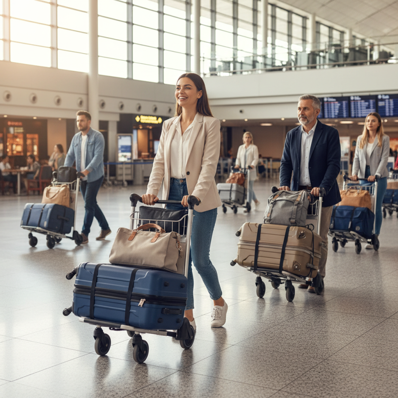 How to Choose the Best Portable Luggage Cart for Your Travels