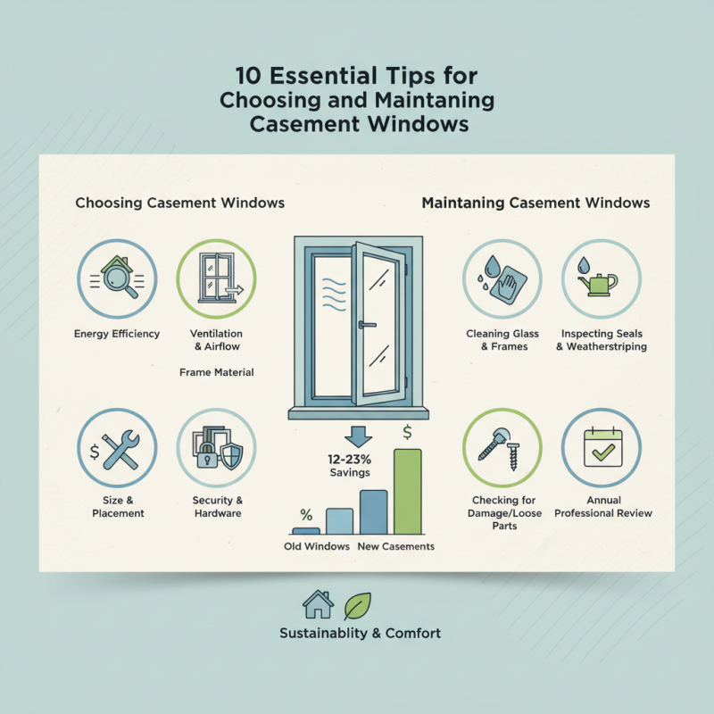 10 Tips Penting untuk Memilih dan Merawat Jendela Casement