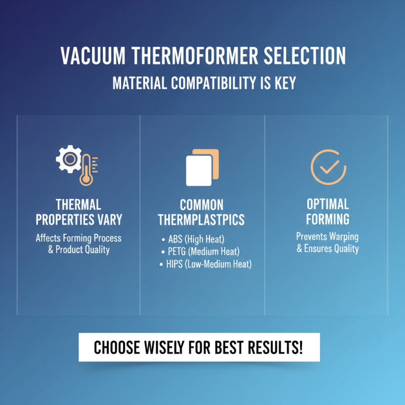 2025 How to Choose the Best Vacuum Thermoformer for Your Needs