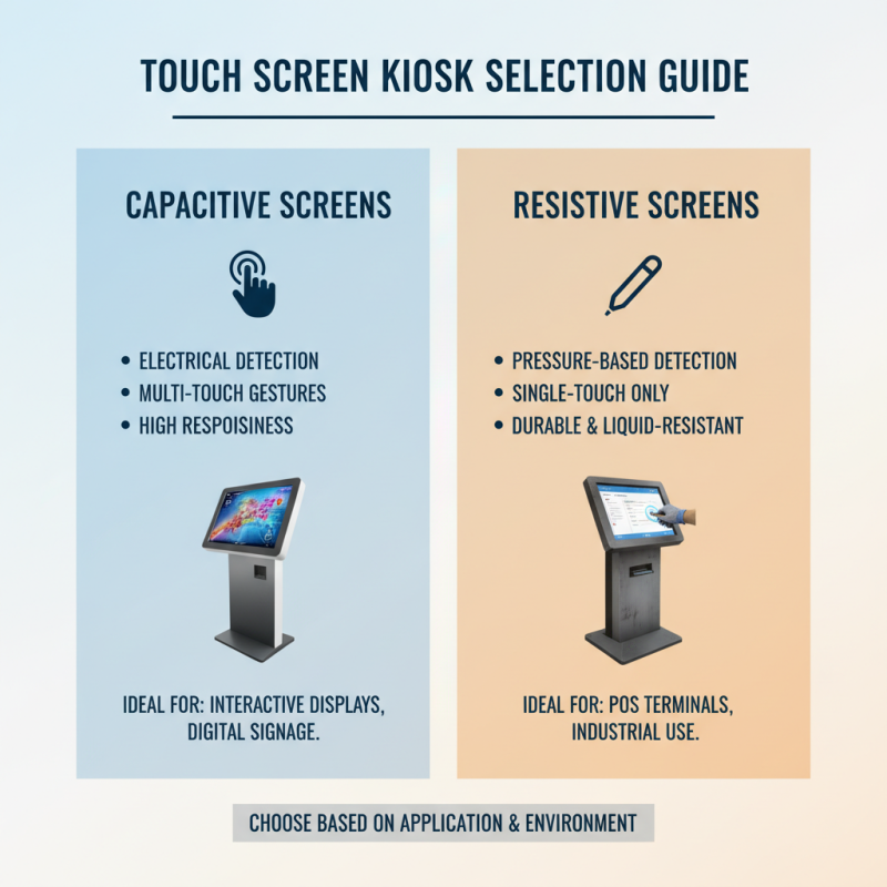 How to Choose the Right Touch Screen Kiosk for Your Business Needs