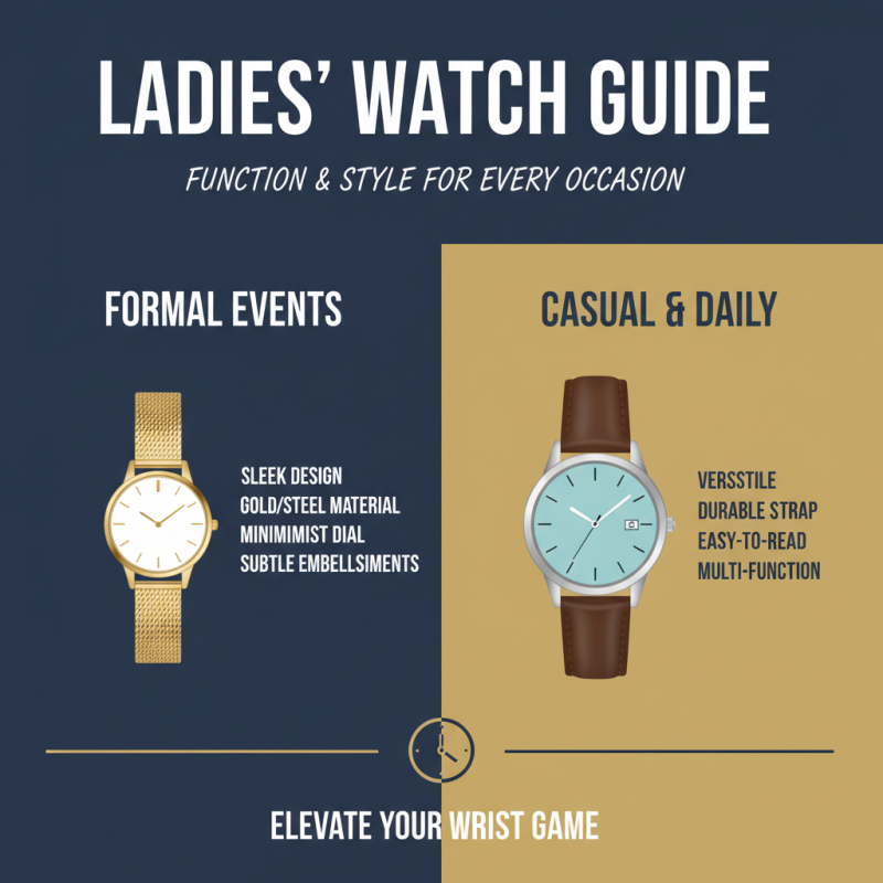 What is the Best Type of Ladies Watches for Every Occasion