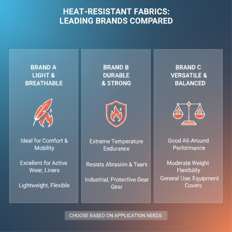 Top 2025 Heat Resistant Fabric Materials: What You Need to Know