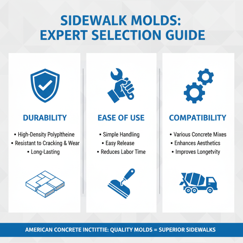 What is the Best Mold for Sidewalks? Tips for Choosing and Using Them